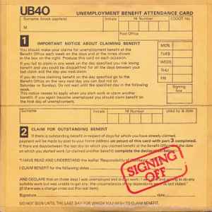 UB40 - Signing Off